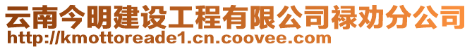 云南今明建設工程有限公司祿勸分公司