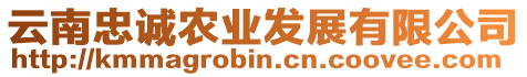 云南忠誠農(nóng)業(yè)發(fā)展有限公司