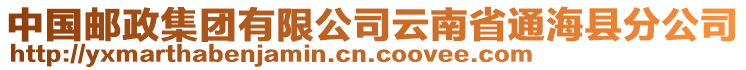 中国邮政集团有限公司云南省通海县分公司