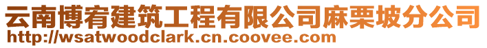 云南博宥建筑工程有限公司麻栗坡分公司