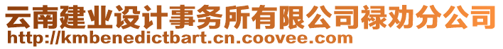 云南建業(yè)設計事務所有限公司祿勸分公司