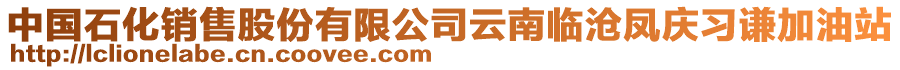 中國石化銷售股份有限公司云南臨滄鳳慶習(xí)謙加油站