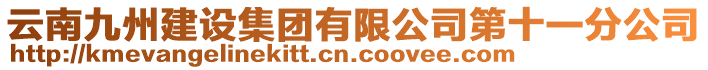 云南九州建設集團有限公司第十一分公司