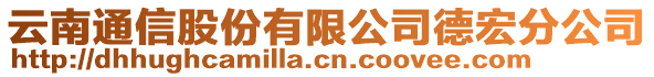 云南通信股份有限公司德宏分公司