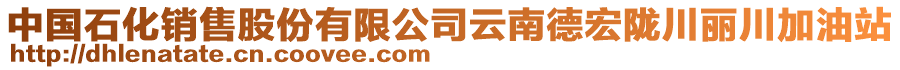 中国石化销售股份有限公司云南德宏陇川丽川加油站