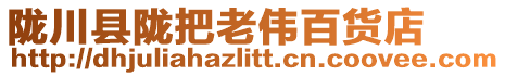 隴川縣隴把老偉百貨店