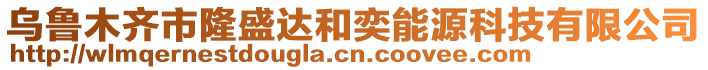 烏魯木齊市隆盛達(dá)和奕能源科技有限公司