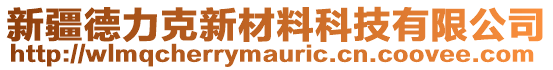 新疆德力克新材料科技有限公司