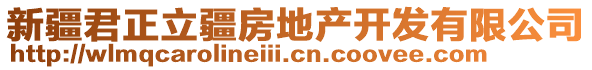 新疆君正立疆房地產(chǎn)開發(fā)有限公司