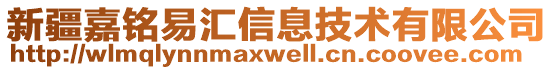 新疆嘉銘易匯信息技術有限公司