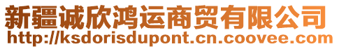 新疆誠(chéng)欣鴻運(yùn)商貿(mào)有限公司