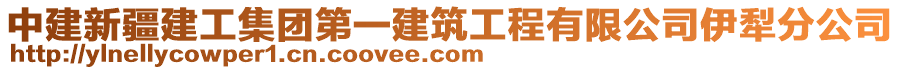 中建新疆建工集團第一建筑工程有限公司伊犁分公司