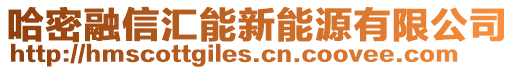 哈密融信匯能新能源有限公司