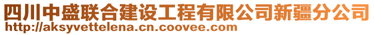 四川中盛聯(lián)合建設(shè)工程有限公司新疆分公司