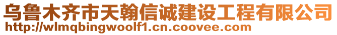 烏魯木齊市天翰信誠建設(shè)工程有限公司