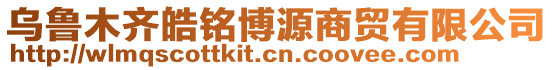 烏魯木齊皓銘博源商貿有限公司