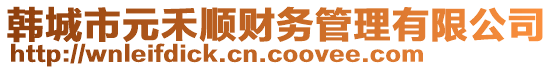 韓城市元禾順財務(wù)管理有限公司