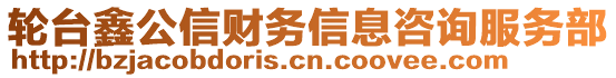 轮台鑫公信财务信息咨询服务部