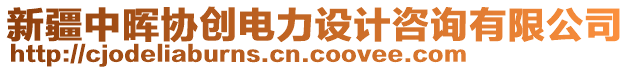 新疆中暉協(xié)創(chuàng)電力設(shè)計咨詢有限公司