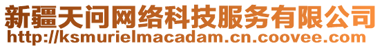 新疆天問網(wǎng)絡(luò)科技服務(wù)有限公司