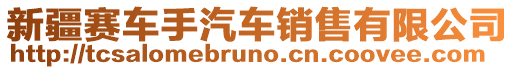 新疆賽車手汽車銷售有限公司
