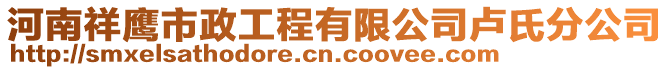 河南祥鷹市政工程有限公司盧氏分公司