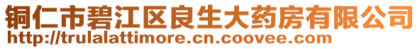 銅仁市碧江區(qū)良生大藥房有限公司