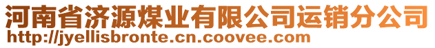 河南省濟源煤業(yè)有限公司運銷分公司