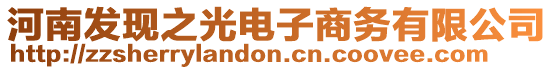 河南發(fā)現(xiàn)之光電子商務(wù)有限公司