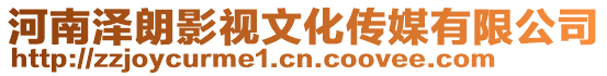 河南澤朗影視文化傳媒有限公司