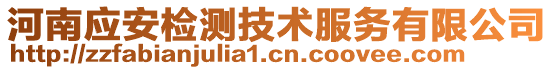 河南應(yīng)安檢測(cè)技術(shù)服務(wù)有限公司