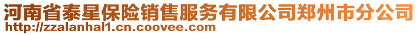 河南省泰星保險銷售服務有限公司鄭州市分公司