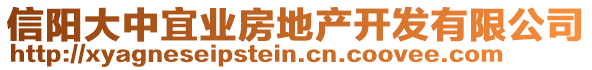 信陽(yáng)大中宜業(yè)房地產(chǎn)開發(fā)有限公司