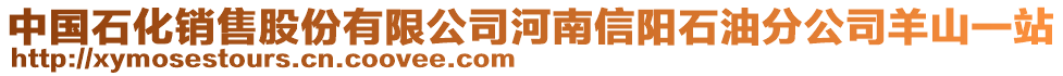 中國石化銷售股份有限公司河南信陽石油分公司羊山一站