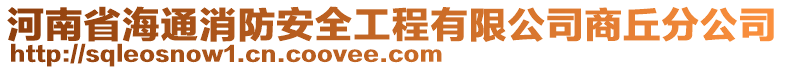 河南省海通消防安全工程有限公司商丘分公司