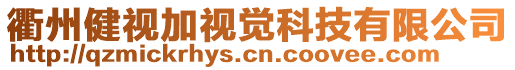 衢州健視加視覺(jué)科技有限公司