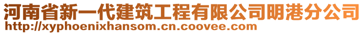 河南省新一代建筑工程有限公司明港分公司