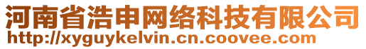 河南省浩申網(wǎng)絡(luò)科技有限公司