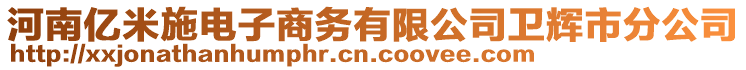 河南億米施電子商務有限公司衛輝市分公司