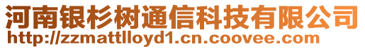 河南銀杉樹通信科技有限公司