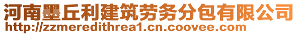 河南墨丘利建筑勞務分包有限公司