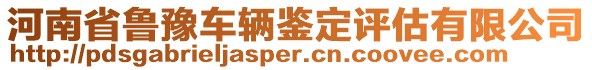 河南省魯豫車輛鑒定評估有限公司