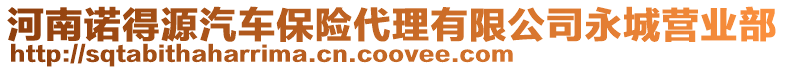 河南諾得源汽車保險代理有限公司永城營業(yè)部