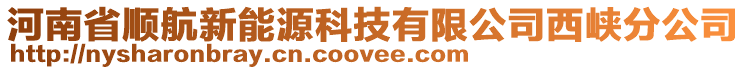 河南省順航新能源科技有限公司西峽分公司