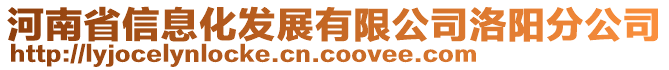 河南省信息化發(fā)展有限公司洛陽(yáng)分公司