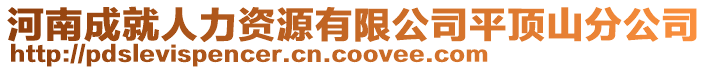 河南成就人力資源有限公司平頂山分公司