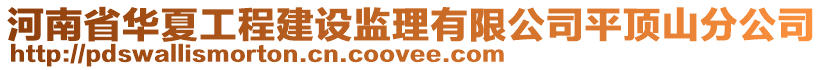 河南省华夏工程建设监理有限公司平顶山分公司