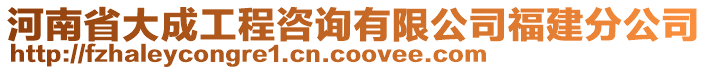 河南省大成工程咨詢有限公司福建分公司