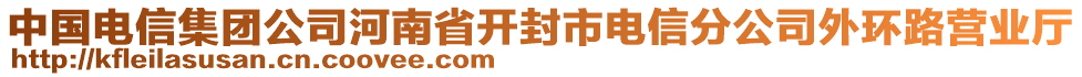 中國電信集團公司河南省開封市電信分公司外環(huán)路營業(yè)廳