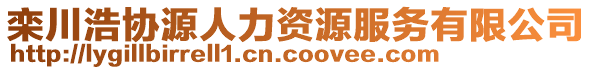 欒川浩協(xié)源人力資源服務(wù)有限公司